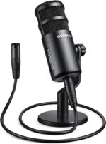 MAONO XLR Podcast Microphone, Cardioid Studio Dynamic Mic for Vocal Recording, Streaming, Voice-Over, Voice Isolation Technology, Metal Mic, Works for Audio Interface, Mixer, Sound Card-PD100 - Image 2