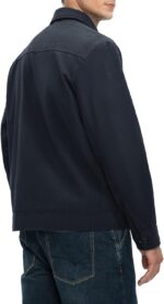 Rdruko Men's Corduroy Jacket Windbreaker Lightweight Casual Stylish Full Zip Bomber Jackets with Zipper Pockets - Image 5