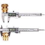 Digital Caliper, Caliper Measuring Tool with Stainless Steel, Electronic Micrometer Caliper with Large LCD Screen, Auto-Off Feature, Inch and Millimeter Conversion (6 Inch/150 mm) - Image 3