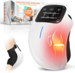 Cordless Knee Massager with LED Screen, Infrared Heat and Vibration Knee Pain Relief for Swelling Stiff Joints, Stretched Ligament and Muscles Injuries, Portable Knee Massage for Family and Friends - Image 2