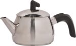 Karaca Belinay Teapot Set Silver Black, 18/10 Stainless Steel, Teapot/Lid (1 lt, 2.20 lb), Tea Kettle (1.6 lt, 3.5 lb), Suitable for Induction - Image 5