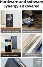 FiiO M21 Android 13 Portable Music Player MP3 Walkman Snapdragon 680 4* CS43198 DAC Chips Hi-Res Audio DSD Bluetooth LDAC (Blue-Black) - Image 11