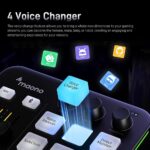 MAONO Gaming Audio Mixer, Audio Interface with Pro-preamp, RGB, Bluetooth, 48V Phantom Power for Live Streaming, Podcasting, Content Create, Gaming MaonoCaster G1 NEO (Not for USB Mic) - Image 4