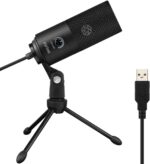 FIFINE USB Microphone, Metal Condenser Recording Microphone for MAC OS, Windows, Cardioid Laptop Mic for Recording Vocals, Voice Overs, Streaming, Meeting and YouTube Videos-K669B - Image 2