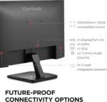 ViewSonic VA2456A-MHD 24 Inch IPS 1080p Monitor with 120Hz, Eye Care, HDMI, DisplayPort, and VGA Inputs for Home and Office - Image 7