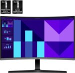 Samsung 32-inch S3 (S39GD) FHD 100Hz Curved Monitor, Game Mode, Eye Saver Mode, Multiple Connectivity with HDMI Port, Built-in Speakers, LS32D396GANXZA, 2025 - Image 3