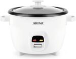 AROMA® 20-Cup (Cooked) One-Touch Rice Cooker and Food Steamer with Auto-Warm | 10 cups uncooked, 20 cups cooked (ARC-390NGP) - Image 2