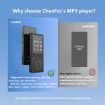 64GB MP3 Player with Bluetooth 5.3, Music Player with HiFi Sound for Sports Runners, 2.4" Screen MP3 Player Built in HD Speaker Voice Recorder FM Radio E-Book, Expanded Up to 128GB, Earphone Included - Image 8