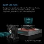 AC Infinity MULTIFAN Mini, Compact 40mm x 20mm USB Fan, UL-Certified for VR Gear, Aquarium, Roku, Router, Raspberry Pi, Cosplay, Helmet Cooling Ventilation - Image 3