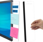 MDOZQ Office Desk Accessories 2pcs Computer Monitor Memo Board Message Board Supplies for Women Men Sticky Note Holder Home Desktop Decor - Image 2