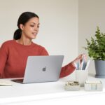 Aesthetic Desk Organizer Set of 3 For Your Office - Sturdy Concrete Desktop Accessories For Women or Men Enhance Any Office Decor - Set incl. Pen Holder, Paperclip Storage and Sticky Note Holder - Image 5
