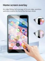 Screen Protector for Luoran M4S Kids MP3 Player 4.0” IPS Bluetooth MP3 Music Player, High-definition Scratch Resistant Film,HD Clear, Bubble Free with Easy Installation Kit, 3 Pack. - Image 5