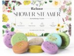 Shower Steamers Aromatherapy 8 Pack, Birthday Gifts for Women Men & Luxury Gift Box Packaging, Premium Shower Bombs with Natural Essential Oils, Home Spa Stress Relief, Relaxation Self Care - Image 2