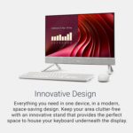 Dell 24 All-in-One Desktop ec24250-23.8-inch FHD Touch Display, Intel Core 5 Processor 120U, Intel Graphics, 16GB DDR5 RAM, 512GB SSD, Windows 11 Home, Onsite Service+6 Months Retail Migrate - White - Image 5