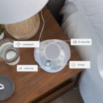 Homedics SoundSleep White Noise Sound Machine, Silver, Small Travel Sound Machine with 6 Relaxing Nature Sounds, Portable Sound Therapy for Home, Office, Nursery, Auto-Off Timer, by Homedics - Image 8