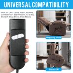 Enmja Lift Chair or Power Recliner Hand Control, 2 Button 5 pin Universal Lift Chair Remote Replacement for Okin Lazboy Action Limoss Pride Catnapper - Image 8