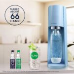 SodaStream - Terra Sparkling Water Maker | VALUE BUNDLE | CQC CO2 system | Includes 2x CO2 Cylinders, 3x 32 Fl Oz Dishwasher Safe Bottles, 2x Bubly Flavor Drops | Combine with Flavors | Misty Blue - Image 6