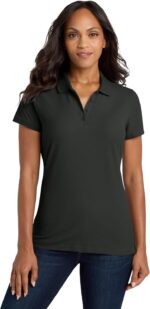 Port Authority Ladies Core Classic Pique Polo L.100 - Image 2
