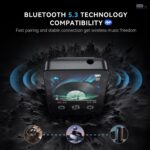 128GB Mini MP3 Player with Bluetooth 5.3,Portable Music Player for Kids with Clip,HiFi Sound,Voice Recorder,E-Book,Built-in HD Speaker,Digital Audio Player for Sport with Earphones & Screen Protector - Image 4
