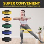 Fabric Resistance Bands for Working Out - Booty Bands for Women and Men - Exercise Bands Resistance Bands Set - Workout Bands Resistance Bands for Legs - Fitness Bands - Image 8
