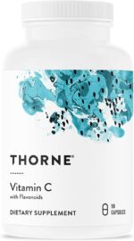 THORNE Vitamin C - Blend of Vitamin C and Citrus Bioflavonoids from Oranges - Support Immune System, Production of Cellular Energy, Collagen Production and Healthy Tissue - Gluten-Free - 90 Capsules - Image 2