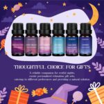 Sleep Essential Oils Set for Diffusers for Home, Set of 6 Essential Oil Blend Aromatherapy - Eucalyptus, Jasmine, Orange, Lavender, Cedar, Mint - Image 8