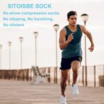 No Show Sports Compression Socks for Men and Women Circulation 4/8 Pack - Image 7