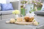 Teabloom Blossoms Glass Teapot – Stovetop and Microwave Safe Borosilicate Glass Teapot with Removable Loose Tea Glass Infuser (32 Oz) - Tea Purist's Choice - Image 3
