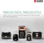 HADEN Generous Brew 14 Cup Coffee Maker with 120 Minute Keep Warm, Delay Brew, Adjustable Strength, Programmable Clock, and Anti Drip, Black/Copper - Image 6