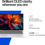 HP OmniBook 5 14 inch Next Gen AI PC, OLED Display, Snapdragon X Plus X1P-42-100, 16 GB RAM, 1 TB SSD, Qualcomm Adreno GPU, Windows 11 Home, Copilot+ PC, Glacier Silver, 14-he0099nr - Image 7