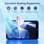 80GB MP3 Player with Bluetooth and WiFi, Android MP3 & MP4 Players with 4" Touchscreen and Speaker, 2000mAh Spotify Music Player with Spotify Kids, Audible, Amazon Music, Play Store (Blue) - Image 4