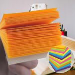 OHOME Sticky Notes - 12 Pads, 3”x3” - Colorful Self-Stick Post Notes Bulk - Office Desk Accessories | Teacher Classroom Must Haves,Aesthetic School Supplies for Home,Stocking Stuffers for Women - Image 7