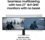 Samsung 49" Odyssey OLED (G93SC) Series Curved Gaming Monitor w QD-OLED, 240Hz, 0.03ms, DQHD, G-Sync Compatible, AMD FreeSync Premium Pro,Height Adjustable Stand,3 Yr Warranty,LS49CG932SNXZA - Image 11