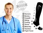 NEWZILL Medical Compression Socks for Women & Men Circulation 20-30 mmHg, Best for Running Athletic Hiking Travel Flight Nurses - Image 9