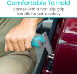 Vive Car Handle Assist for Elderly - Scratch Proof Latch - Auto Grab Bar Cane Support Aid - Standing Mobility Safety Tip to Help Get Out - Portable Assistive Device for Seniors, Handicapped - Image 8