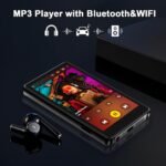 80GB MP3 Player with Bluetooth and WiFi, 4" Touch Screen Music Player with Spotify, Play Store, Pandora, Audible, Amazon Music, Android MP4 MP3 Player Up to 1TB (Black) - Image 4