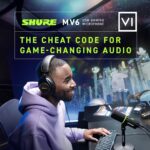 Shure MV6 Gaming Microphone, Dynamic USB PC Mic for Video Games & Streaming - Desktop Stand, Background Noise Cancellation, Tap-to-Mute & 3.5mm Output for Real-Time Headphone Monitoring - Image 6