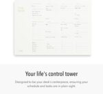 One Week - Elegant Undated Weekly Desk Planner, Gold Foiled, A4, Minimalist Weekly To Do List Notepad, Daily Schedule, Work Week Planner Pad, Eco-friendly, FSC™ Certified - Image 9