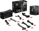 MSI MAG A850GL PCIE 5.1 & ATX 3.1 Gaming Power Supply - Full Modular - 80 Plus Gold Certified 850W - Compact Size - ATX PSU - 10 Year Warranty - Image 12