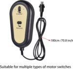 Lift Chair Remote Replacement,2 Button Chair Lift Remote Control,5 Pin Plug Recliner Replacement Fixed Electric Sofa Recliner Lift Handle - Image 5