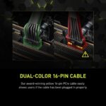 MSI MAG A850GL PCIE 5.1 & ATX 3.1 Gaming Power Supply - Full Modular - 80 Plus Gold Certified 850W - Compact Size - ATX PSU - 10 Year Warranty - Image 7