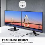 ViewSonic VA2456A-MHD 24 Inch IPS 1080p Monitor with 120Hz, Eye Care, HDMI, DisplayPort, and VGA Inputs for Home and Office - Image 4