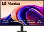 LG 32U631A-B 32-inch QHD (2560 x 1440) IPS Computer Monitor, 100Hz, 5ms, HDR10, Reader Mode, Flicker Safe, HDMI, USB Type-C 15W PD, Black - Image 2
