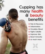 REVO The Original 4-in-1 Smart Cupping Therapy Massager, Red Light Therapy for Targeted Pain Relief, Knots, Aches, Muscle Soreness, Circulation & Tighter Skin, Portable Cupping Kit - Image 5