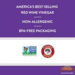 Pompeian Gourmet Red Wine Vinegar, Naturally Gluten-Free, 30 Fl Oz - Image 5