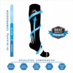 NEWZILL Medical Compression Socks for Women & Men Circulation 20-30 mmHg, Best for Running Athletic Hiking Travel Flight Nurses - Image 8