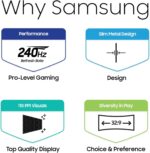 Samsung 49" Odyssey OLED (G93SC) Series Curved Gaming Monitor w QD-OLED, 240Hz, 0.03ms, DQHD, G-Sync Compatible, AMD FreeSync Premium Pro,Height Adjustable Stand,3 Yr Warranty,LS49CG932SNXZA - Image 13