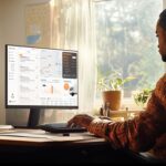 KOORUI 27 Inch 4K Monitor Computer UHD(3840 * 2160) IPS Display, 99% sRGB, 95% DCI-P3, 1.07 Billion Colors, Freesync & G-sync, Displayport & 2X HDMI, VESA 100 * 100mm, Tilt -5 to 20°, Audio Out (N07) - Image 9