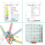 Positive Affirmations Gifts for Women 60 Positive Messages in a Bottle, Stress Relief Gift for Men Daily Self Care Kit for Relaxation Meditation Mindfulness - Image 9