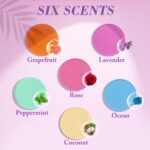 DeckTheHalls 18 Pack Shower Steamers - Mother's Day Presents - Shower Bombs with Lavender Mint Rose Coco Sea Grapefruit Natural Fragrance, Self Care & Relaxation Presents for Women and Men - Image 3